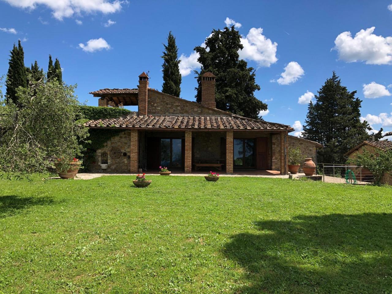 Villa Poggio Al Sole à Badia A Passigano Extérieur photo